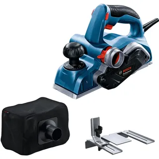 Bosch Professional Hobel GHO 20-82 (700 W Leistung, rechts- und linkshändige Bedienung, inkl. Schlüssel, Parallelanschlag, Staubbeutel)