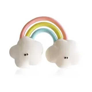 Sophie De Giraf Lanco Regenbogen Beißspielzeug - Weiß