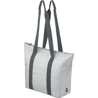 Alfi ISO Shopper 17 Liter, geo Grey, nachhaltige Thermo-Kühltasche aus recycleten PET-Flaschen, isolierte Einkaufstasche für Einkäufe, Schwimmbad, Sauna, Isoliertasche, flexibel, auswaschbar