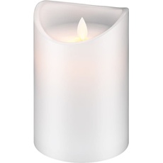 Bild LED white real wax candle 10 x 15 cm