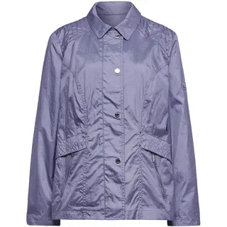 Kurzjacke GOLDNER "Freizeitjacke mit Steppdetails", Damen, Gr. 38, blau (rauchblau), Obermaterial: 100% Polyamid PA., normal, Sonstiges, Jacken Kurzjacke, Ohne