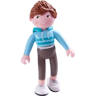 HABA Little Friends Emil Biegepuppen & Tiere 5 cm, mehrfarbig