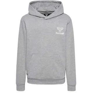 Hummel Proud Kapuzenpullover - Grey Melange - 104 cm