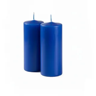 Cereria Di Giorgio Risthò 56202_87 Stumpenkerze  Einheitsgröße blau
