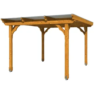 SKANHOLZ Skan Holz Holz-Pavillon Marseille Eiche hell lasiert 274 cm x 304 cm