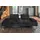 Sofa Wiolo Schlafsofa Daybed velvet anthrazit - Grau