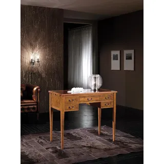 Schreibtisch Tisch Italienische Einrichtung Möbel Tische Holz Büro Sekretär Neu - Braun