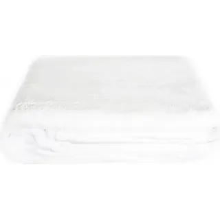 COFI 1453 Kuschelige Decke Bettüberwurf 220 x 240 cm Weiß