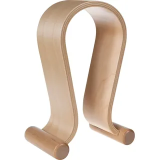 Maclean Brackets Maclean MC-815O Universal Kopfhörerständer aus Holz Kopfhörerhalter Kopfhörer Ständer Halter Halterung Headset (Eiche)