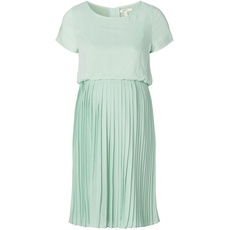 ESPRIT Maternity Damen Dress Mix Nursing Short Sleeve Kleid, Pale Mint-356, 34