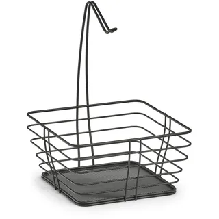 Zeller Obstschale eckig Schwarz 1-tlg.