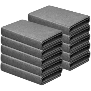 Vicloon Verdicktes magisches Reinigungstuch, 10 Stück 30x20cm Wiederverwendbare Mikrofaser Magisches Reinigungstuch Verdickt, Streifenfreies Wundertuch Für Geschirrtücher,Staub Lappen,Autos