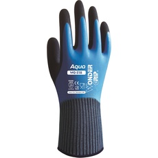 Bild WG-318 Werkstatthandschuhe Blau Latex, Nylon 2 Stück(e)