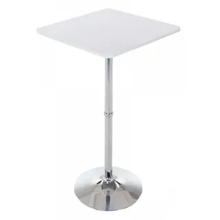 CLP Stehtisch 60 x 60 cm weiß