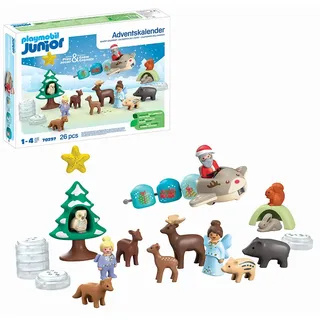 Playmobil Junior: Weihnachts-adventskalender Im Schnee - Multicolor - One Size