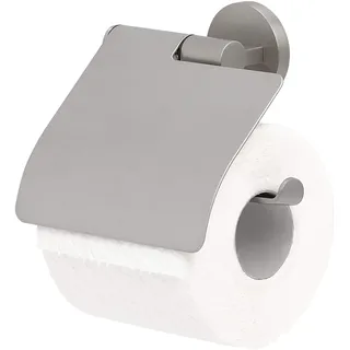 Tiger Noon Toilettenpapierhalter mit Deckel Edelstahl gebürstet