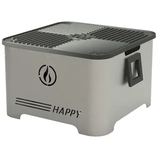 Linea VZ Happy Edelstahl - Tragbarer Pelletgrill