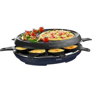Tefal RE3104 Raclette 3in1 Grill blau