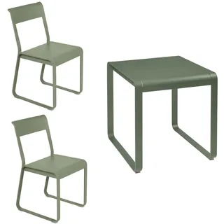 Fermob Bellevie Balkonmöbel-Set 3tlg. 74x80cm Tisch