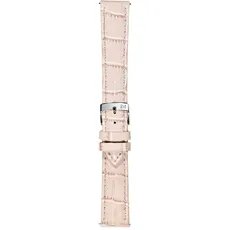 Morellato Damen-Armband aus der Kollektion Easy CLICK Lady Bolle, echtes Kalbleder – Alligator-Print – A01D5192480, Rosa, 20mm, Gurt