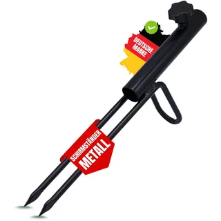 Zite Fishing Schirm-Ständer für Angelschirm Extra Stabil - Schirmstütze/Schirmhalter mit Spitzen Erdspiessen auch für Schirmzelte, Schirmständer Erdspieß, Angelschirme Schirmständer-Erde