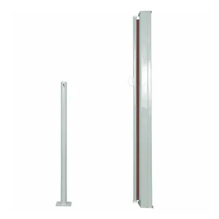 vidaXL Seitenmarkise 120 x 300 cm Braun Polyester