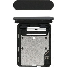 Sony SIM Tray für XQCT54 Sony Xperia 1 IV - black (SIM-Halterung), Mobilgerät Ersatzteile, Schwarz