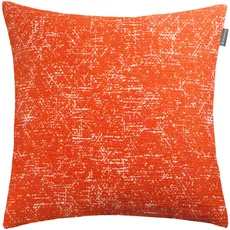 Bild von Kissenhülle Orange, Rostfarben, Terracotta, - 45x45 cm