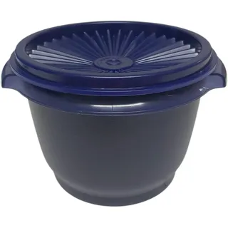 Tupperware Wonderlier Sonnenschüssel 600 ml mit Deckel – Frischhalteschüssel Snackschüssel Vorratsdose luftdicht – Dunkelblau 600ml blau