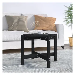 vidaXL Couchtisch Grau Kiefer Ø 62,5 x 45 cm