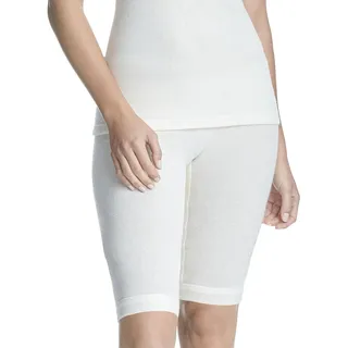 SUSA Damen Angora S8050900 Lange beenslippers Thermounterw sche Unterteil, Weiß (Wollweiß S115), XL EU