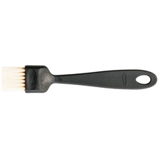 Fiskars Backpinsel, Länge: 20 cm, Essential, Schweineborsten / PP-Kunststoff, Schwarz, 1065590