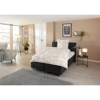 Casatex Yasin grafisch beige 135 x 200 cm + 2 x 80 x 80 cm