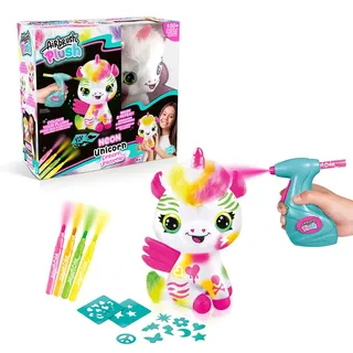 CANAL TOYS AIRBRUSH PLUSH Neon Einhorn