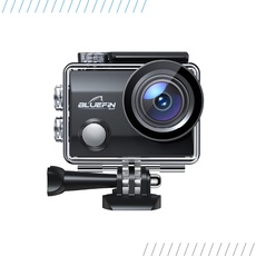 Bluefin C-Scape Action Kamera 4K | Full HD Video und Fotoauflösung | 1080p | 170° Fischaugenobjektiv | 30M Wasserdicht | LCD Bildschirm | WiFi Verbindung | Wiederaufladbarer Akku | Unterwasserkamera