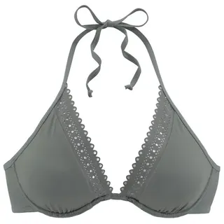 s.Oliver Bügel-Bikini-Top Damen oliv Gr.36 Cup C