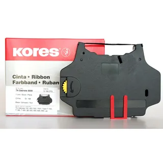 KORES G188CFS - Carbonfilm-Farbband für Schreibmaschinen, Typ C-Film, schwarz, Modell kompatibel mit TA Gabriele 9009