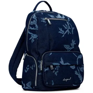 DESIGUAL Chester Denim Kilo Mini Backpack Dunkelblau