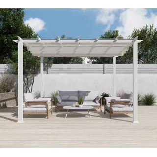 Paragon Pavillon Florida 3,5 x 3,5 m Weiß