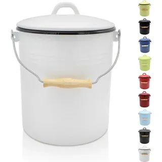 Krüger Mülleimer 5 l Weiß