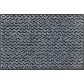 Wash+Dry Fußmatte Duo Denim 40x60cm, innen und außen, waschbar, Blau