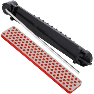 DMT Aligner Schleifsteinfassung inkl. Schleifstein 4" Fein | Ersatzteile für Aligner Schleifsystem | Geführtes Schärfen & konstanter Schleifwinkel | Made in USA | AHF