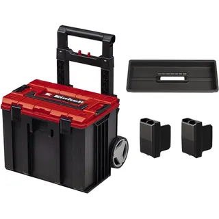 Einhell E-Case L Werkzeugtrolley mit Rollen Schwarz, Rot 44 x 38,5 x 60