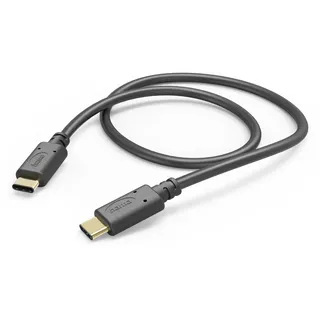 Hama USB C auf USB C, 1,5 m, schwarz 150 m, 2.0), Kabel