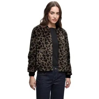 Street One Fake Fur Leo-Blouson Teddy Brown 42