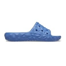 Crocs Damen Classic Geometric Slide V2 Sandale - blau - 41