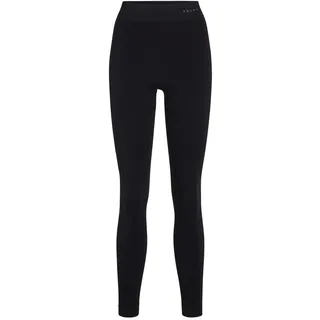 Falke Damen Baselayer-Hose Maximum Warm Long W Ti Funktionsmaterial schnelltrocknend 1 Stück, Schwarz Black 3000 Trend, L