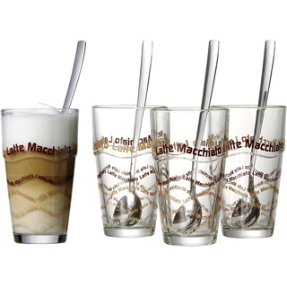 Ritzenhoff & Breker Latte Macchiato Gläser-Set, 4 Stück