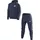 Club Fleece Trainingsanzug Midnight Navy/White XL