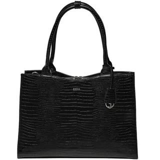 Socha Croco Jet Black Damen